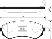 Sangsin brake SP1492