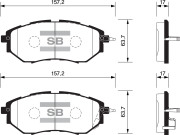 Sangsin brake SP1534