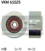 Skf VKM61025